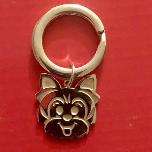 Authentic Tiffany & Co  New Yorkie keychain